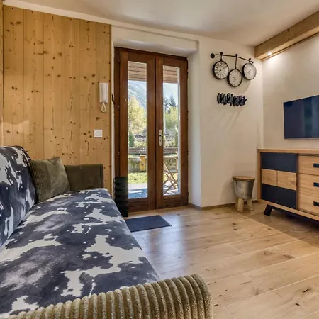 Nid Du Pic - Cozy Alpine Retreat With Private Garden In Chamonix